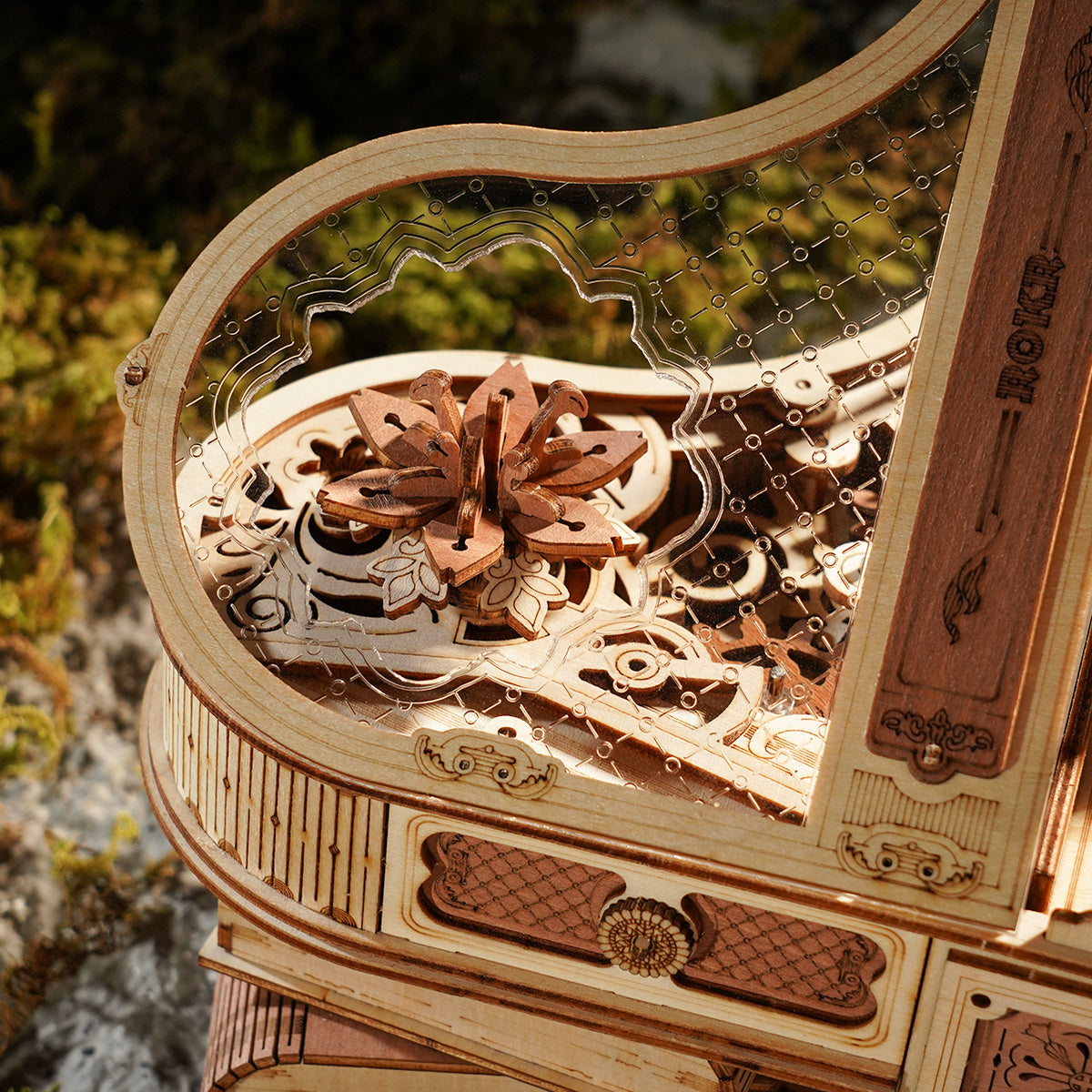 Magic Piano β 3D Wooden Puzzle & Mechanical Music Box