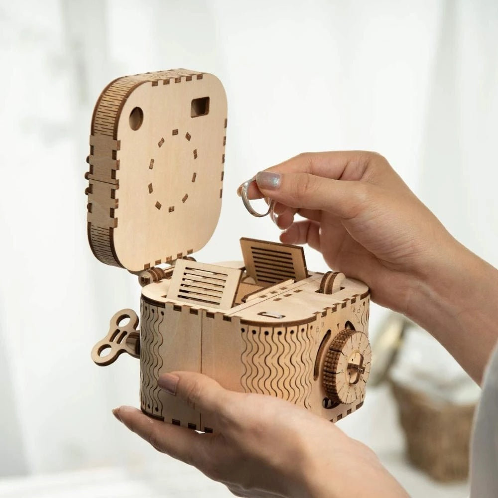 Treasure Box β 3D Wooden Puzzle with Secret Compartment