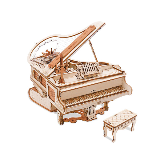 Magic Piano – 3D Wooden Puzzle & Mechanical Music Box