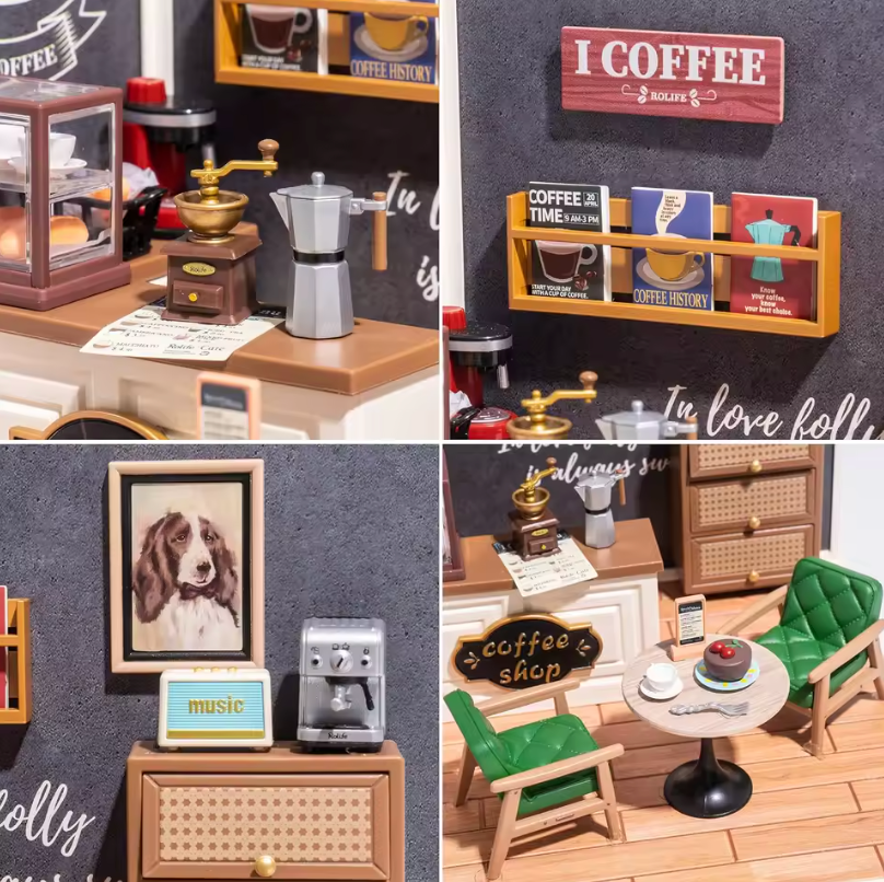 Daily Inspiration Café – DIY Miniature Coffee House