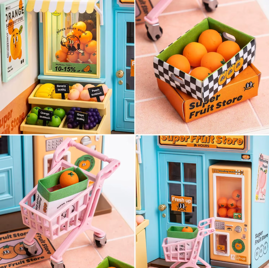 Super Fruit Store – DIY Miniature Farmers' Market