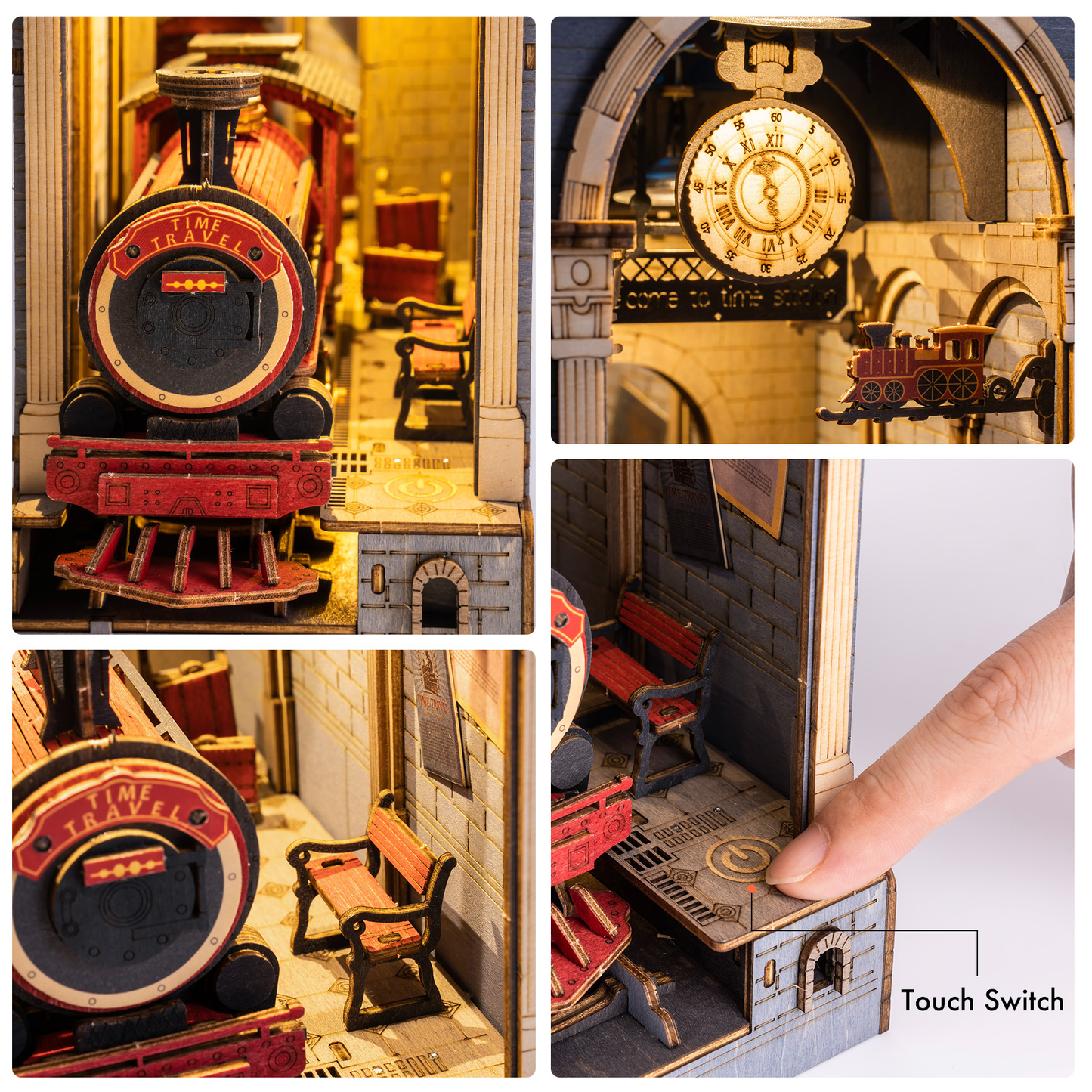 Time Traveler’s Book Nook – DIY Steampunk Wooden Insert